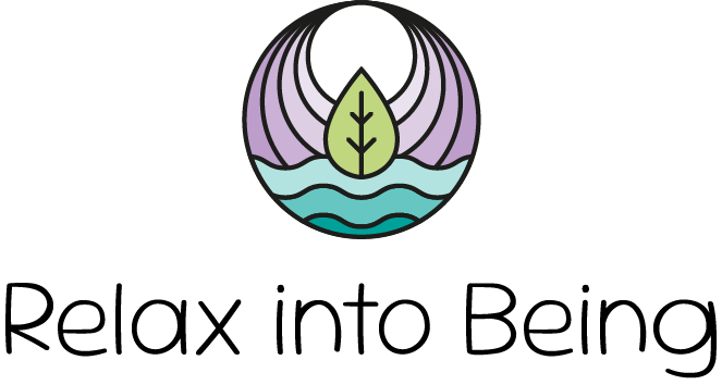 Relax into Being logo